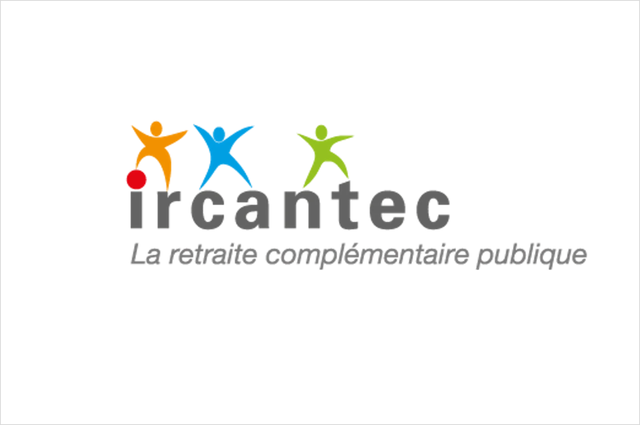 Logo officiel de l’IRCANTEC, caisse de retraite complémentaire des agents non titulaires et élus locaux